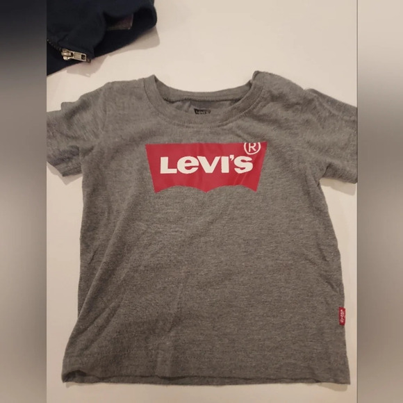 Levi's baby-boys Graphic T-shirt, Sweatshirt & Joggers 3-piece Outfit Set 18M - Picture 3 of 10